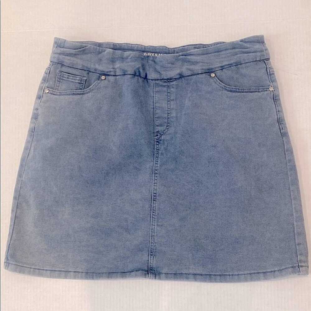 Denim Blue Cotton Skorts Size 13 Listed as 12 as no v 13 available